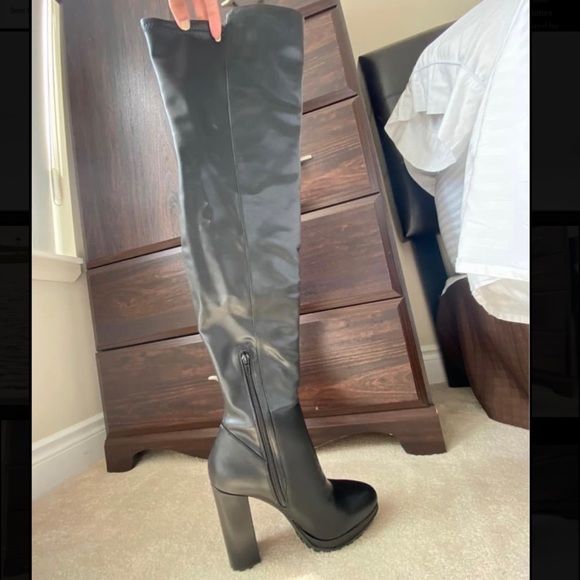 Over the knee boots - block heel - Picture 8 of 11